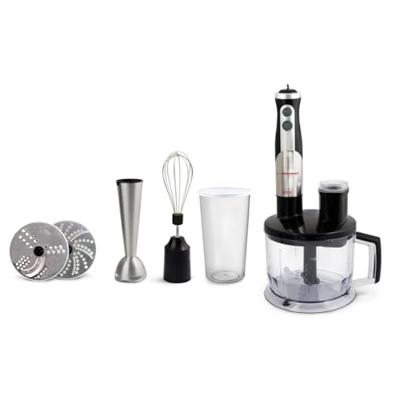 Esperanza EKM004 blender 0,6 l Staafmixer Zwart, Zilver, Transparant 800 W