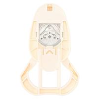 Vaessen Creative • hoekpons sterretje met sierrand 1,7x2,4cm - thumbnail