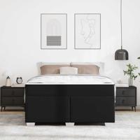 Bedframe Zwart 160 x 200 cm Kunstleer - thumbnail