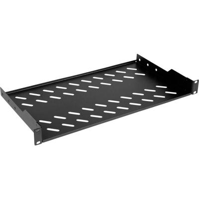 ROLINE 19-inch plank 1 U, 250 mm diep 15 kg zwart