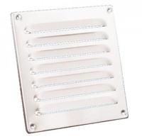 Nedco schoepenrooster alu. 155 x 155 mm - thumbnail