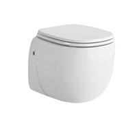 Wandcloset Best Design Quali One-Pack 50x35x38 cm Hoogglans Wit (inclusief zitting) - thumbnail