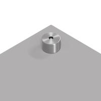 VidaXL Keuken spatscherm 2 pcs lichtgrijs 80 x 50 cm gehard glas - thumbnail