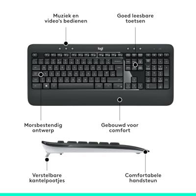 Logitech MK540 Advanced desktop set - thumbnail