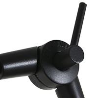 Steinhauer Wandlamp prestige chic 8119 zwart kap grijs linnen - thumbnail