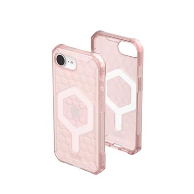 Urban Armor Gear Essential Armor Outdoor telefoonhoes Apple iPhone 16e Roze, Transparant Inductieve lading, MagSafe compatible, Stootbestendig Urban Armor Gear Essential Armor Outdoor telefoonhoes Apple iPhone 16e Roze, Transparant Inductieve lading, MagSafe compatible, Stootbestendig