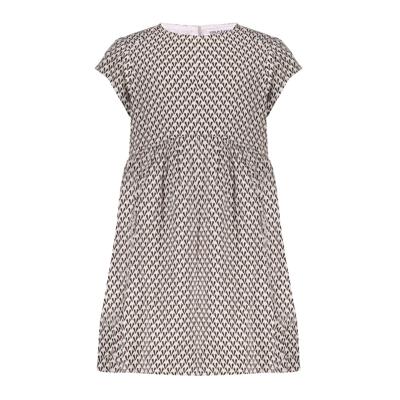 Frankie & Friends Meisjes jurk - Bonobo - Print beach blush/cool bruin/wit