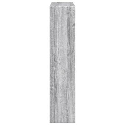 Haardombouw 81x18x82 cm bewerkt hout grijs sonoma eikenkleur
