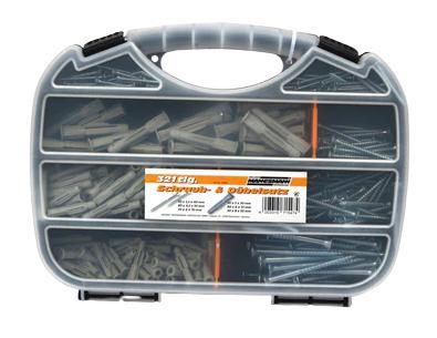 Brüder Mannesmann Schroeven- pluggenset 321 dlg (Hobby) - 13005