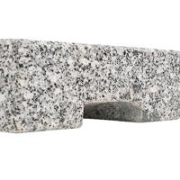 Parasolvoet rechthoekig 25 kg graniet - thumbnail