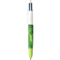 Balpen Bic 4kleuren velours medium assorti - thumbnail