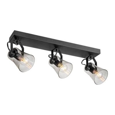 Light depot - LED opbouwspot - Edge - 3L - balk - zwart - Outlet