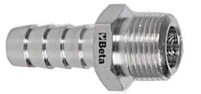 Beta 1918 snelkoppeling slang aansluiting 1/4" draad uitwendig 8mm