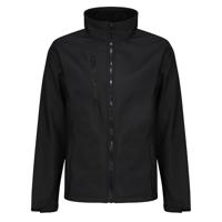 Ragetta RG610 Ablaze 3-Layer Printable Softshell Jacket - Navy/Navy - S - thumbnail