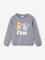 BLUEY® sweater voor jongens en meisjes gemêleerd grijs - thumbnail