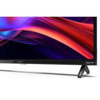 SHARP 32GD2225E - 32 inch televisie (81 cm) HD Ready Roku TV - Multimedia Streaming LED Smart TV zonder frame (HDR10, AV1-Codec, 3 HDMI, Receiver, WLAN) - Netflix, Prime, Disney+, Apple TV - thumbnail