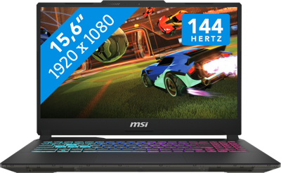 MSI Cyborg 15 AI A1VFK-017NL 15,6 Core Ultra 7 RTX 4060 Gaming Laptop