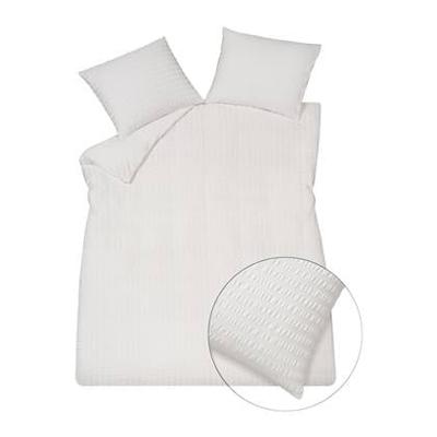 Vandyck Vandyck Dekbedovertrek Pure 80 Seersucker white 1-persoons (140x200/220 )