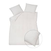 Vandyck Vandyck Dekbedovertrek Pure 80 Seersucker white 1-persoons (140x200/220 ) - thumbnail
