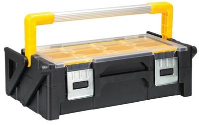 Plastic gereedschapskist met verwijderbare bakjes Velleman - Velleman