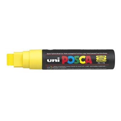 Uni POSCA paintmarker PC-17K, 15 mm, geel