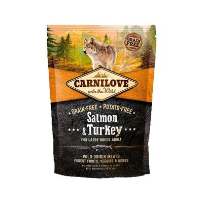CARNILOVE SALMON / TURKEY ADULT LARGE BREED 1,5 KG