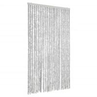 Vliegengordijn 100x230 cm chenille grijs - thumbnail