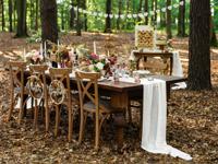 Tafelnummer fleshangers kraft-wit (10st) Forest Wedding - thumbnail