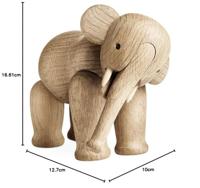 Kay Bojesen 39252 decoratief beeld & figuur Hout Eiken - thumbnail