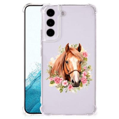 Case Anti-shock voor Samsung Galaxy S22 Paard Case Anti-shock voor Samsung Galaxy S22 Paard