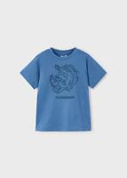 Mayoral Zomer t-shirt S/S jongens - blauw - thumbnail