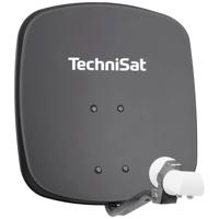 TechniSat DIGIDISH 45 - Satellietschotel voor 2 deelnemers (45 cm klein satellietsysteem - complete set met muurbeugel en universele dubbele LNB) grijs - thumbnail