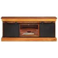 Tv-meubel 110x30x45 cm massief gerecycled hout - thumbnail