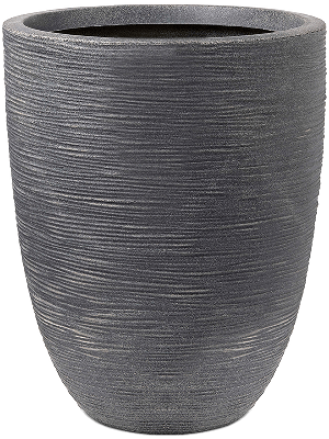 Capi plantenbak waste rib laag elegant 34x46 cm grijs