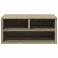 Printerkastje 49x40x22,5 cm bewerkt hout sonoma eikenkleurig - thumbnail