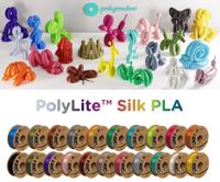 Polymaker PA03009 Silk Filament PLA zijdeglans Zijdeglans 1.75 mm 1000 g Chroom PolyLite™ 1 stuk(s) - thumbnail