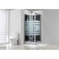 Xellanz Thermo Luxe Douchecabine 80x80x228 cm - Aluminium & Veiligheidsglas - thumbnail