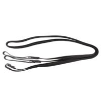 Pagony Slofteugel stof/band zwart - thumbnail