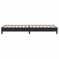 Boxspring zonder matras fluweel zwart 80x220 cm - thumbnail