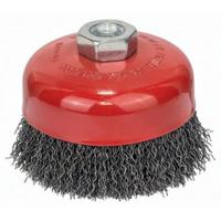Bosch Accessories Komborstel, staal, gegolfde draad, 100 mm, 0,5 mm, 8500 omw/min, M 14 1608614011 1608614011 1 stuk(s) - thumbnail