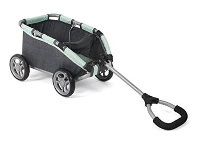 Poppenbolderwagen Skipper - Melange Antraciet Mint
