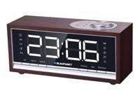 BLAUPUNKT CR60BT Bluetooth Radio Alarm Klok Bruin Hout - thumbnail
