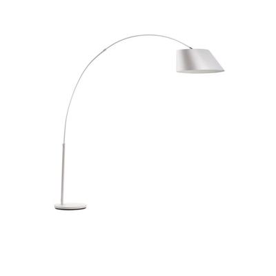 Zuiver Vloerlamp 'Arc' 222cm, kleur Wit