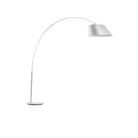 Zuiver Vloerlamp 'Arc' 222cm, kleur Wit - thumbnail