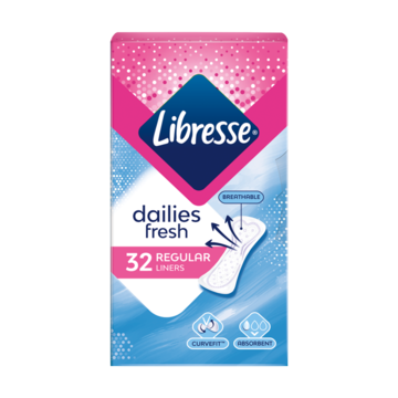 Libresse Dailies V-Protection Regular Inlegkruisjes - thumbnail