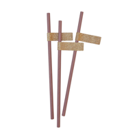 Rietjes donker roze (20st) Delight Department - thumbnail