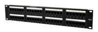 Cat6 48-poorts patchpanel met kabelorganizer - thumbnail