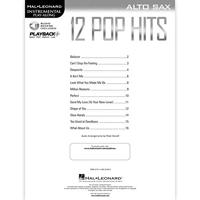 Hal Leonard 12 Pop Hits alto sax - thumbnail