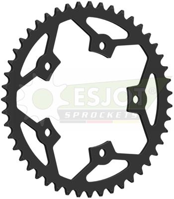 ESJOT Chain wheel 520 47z steel black