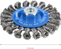 Bosch Accessories Schijfborstel, getordeerd, 115 mm, 0,5 mm, 12 mm, 12.500 omw/min, M14 Bosch Power Tools 2608622059 1 stuk(s) - thumbnail